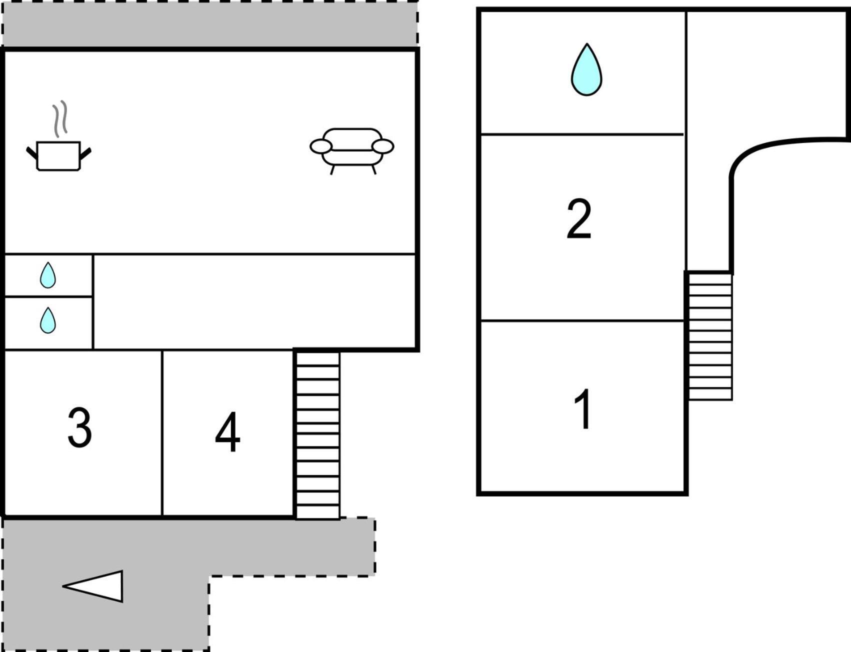 Lovely Apartment In Makarska With Kitchenette Esterno foto